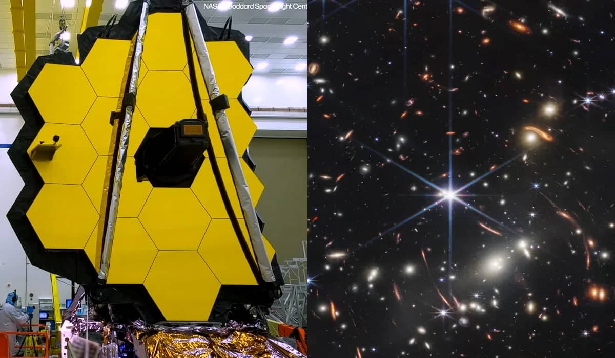 Saiba como o James Webb capturou uma imagem inédita do universo