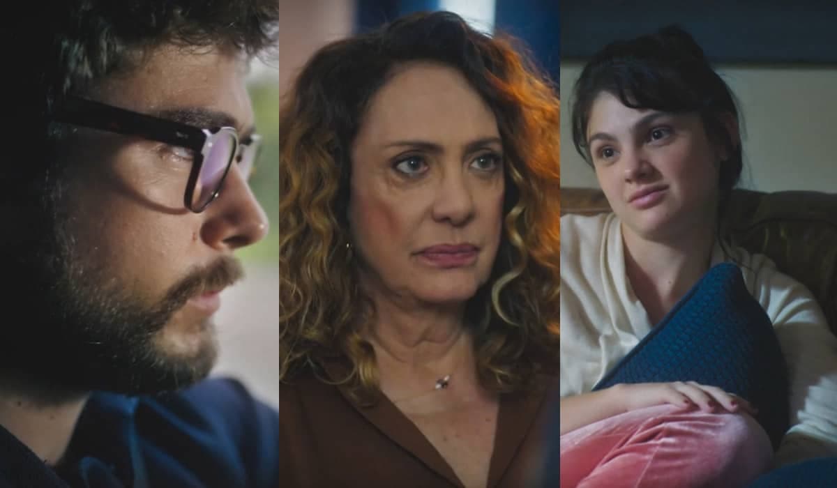 Agatha se enfurece com teimosia de Hélio, que prefere proteger Petra em Terra e Paixão