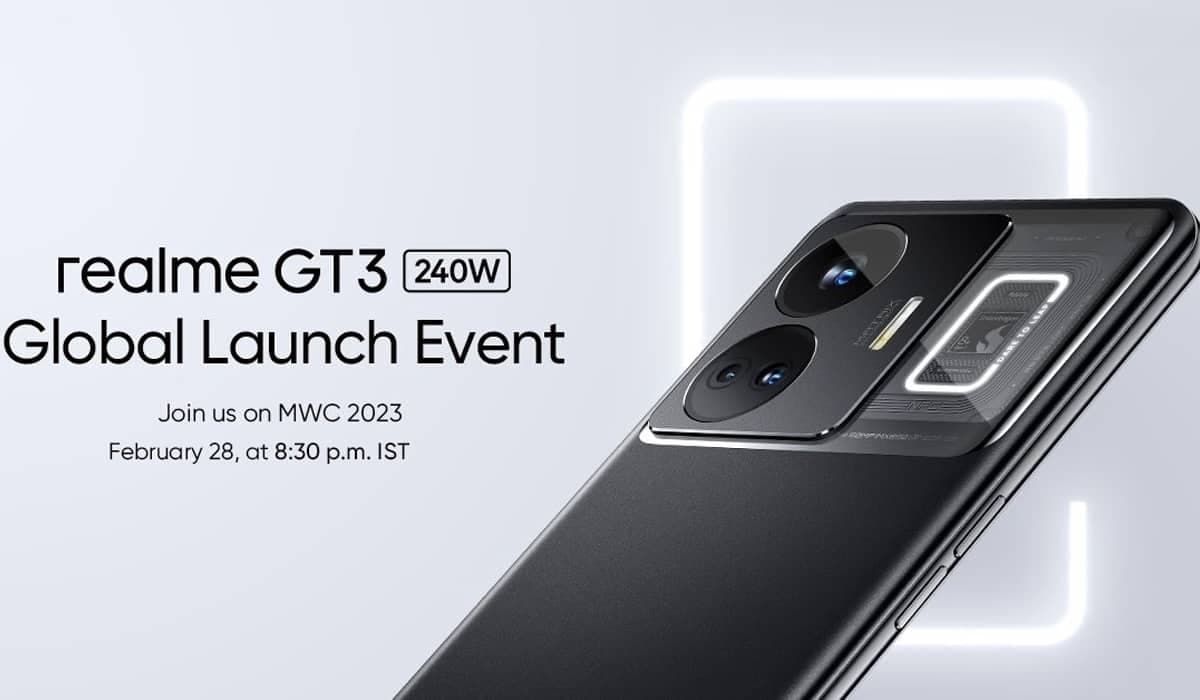 Realme: Carregamento rápido de 240W do GT3 é apresentado em vídeo