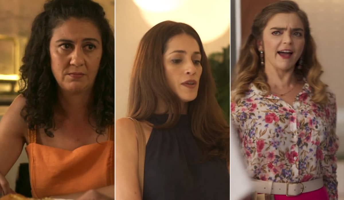 Latifa e Nivalda brigam por Tereza, que expulsa as duas de casa em Mar do Sertão