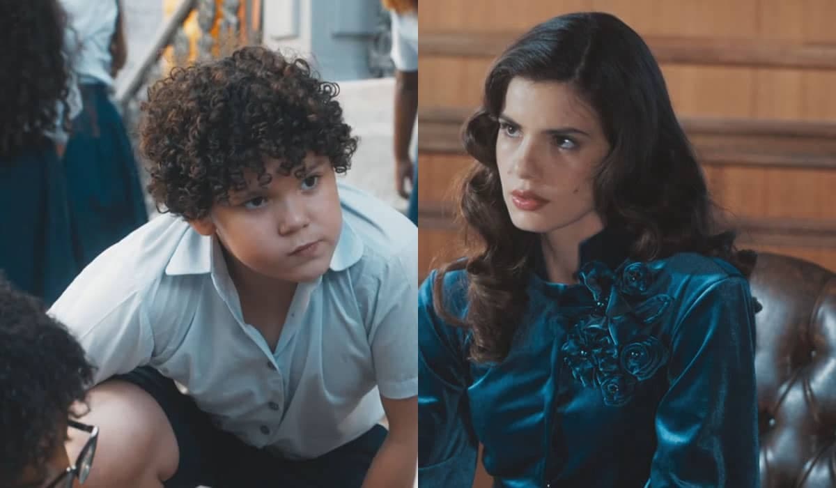 Marê fica perplexa após ser destratada pelo pequeno Tobias em Amor Perfeito