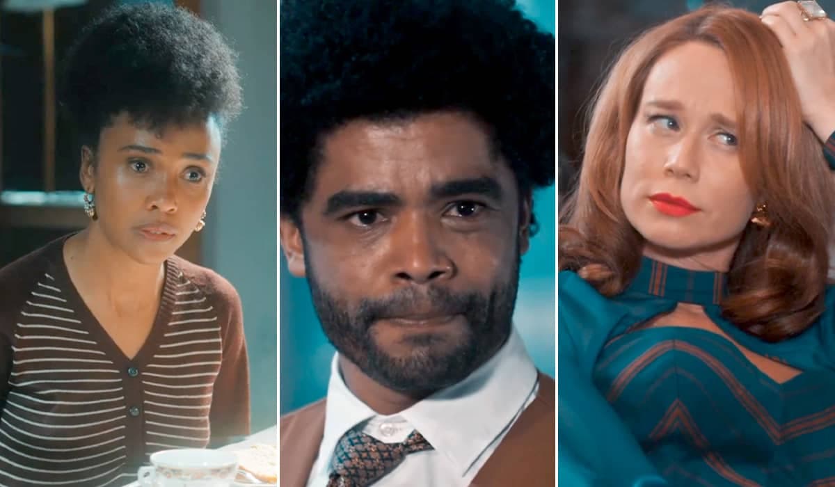 Lucília tenta convencer Orlando a ter um romance com Gilda em Amor Perfeito