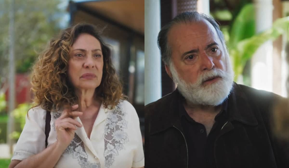 Agatha se vangloria por ter Antônio nas mãos em Terra e Paixão
