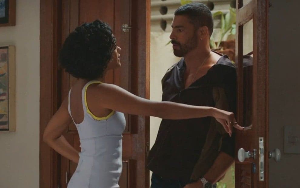 Clima tenso nos bastidores de 'Vale Tudo': Cauã Reymond e Bella Campos protagonizam briga
