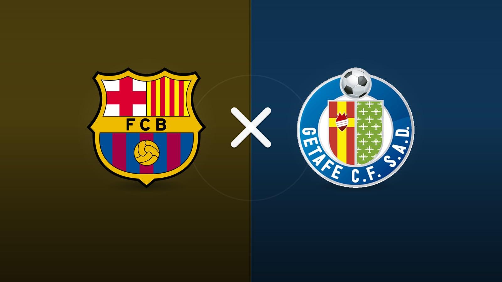 Barcelona x Getafe jogam hoje às 13h30 pela La Liga. Foto: Diário 24 Horas / Montagem