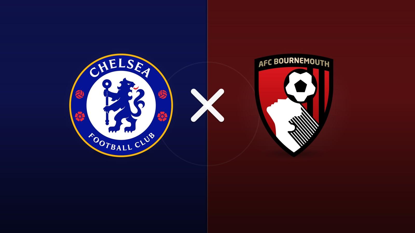 Chelsea x Bournemouth jogam hoje às 11h00 pela Premier League. Foto: Diário 24 Horas / Montagem
