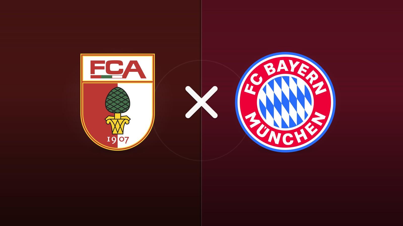 FC Augsburg x Bayern de Munique jogam hoje às 10h30 pela Bundesliga. Foto: Diário 24 Horas / Montagem