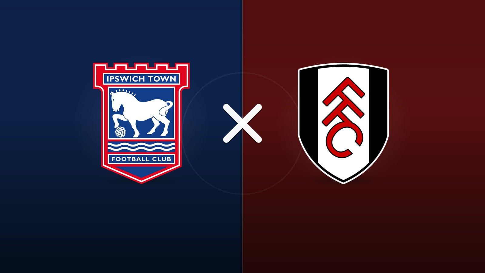 Ipswich x Fulham jogam hoje às 11h00 pela Premier League. Foto: Diário 24 Horas / Montagem