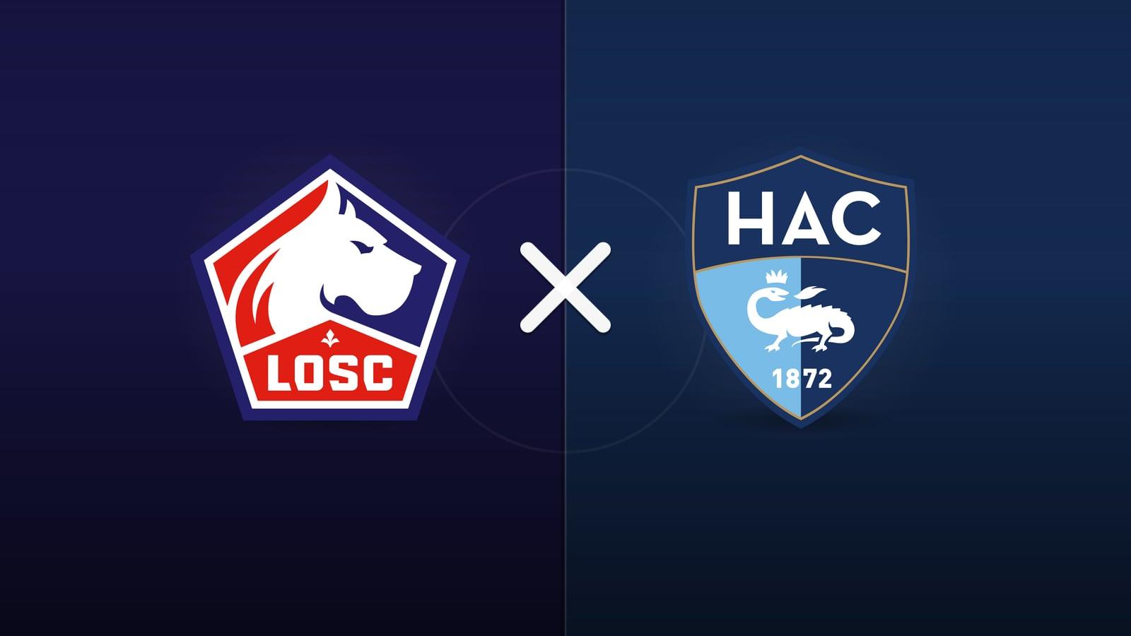 Lille x Le Havre jogam hoje às 12h15 pela Ligue 1. Foto: Diário 24 Horas / Montagem