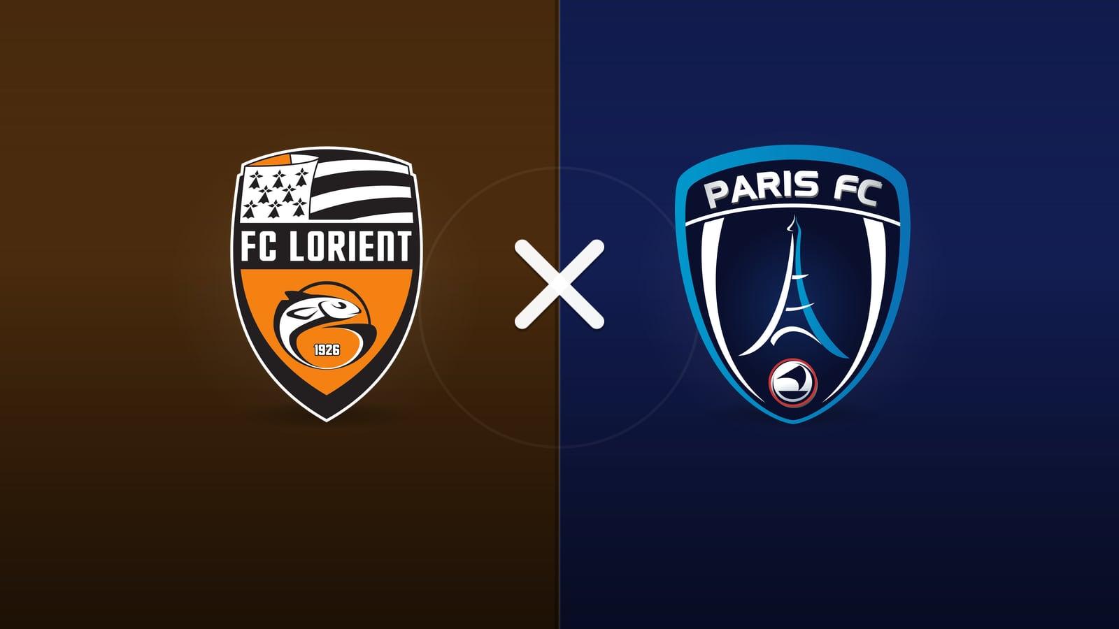 Lorient x Paris FC jogam hoje às 15h45 pela Ligue 1. Foto: Diário 24 Horas / Montagem