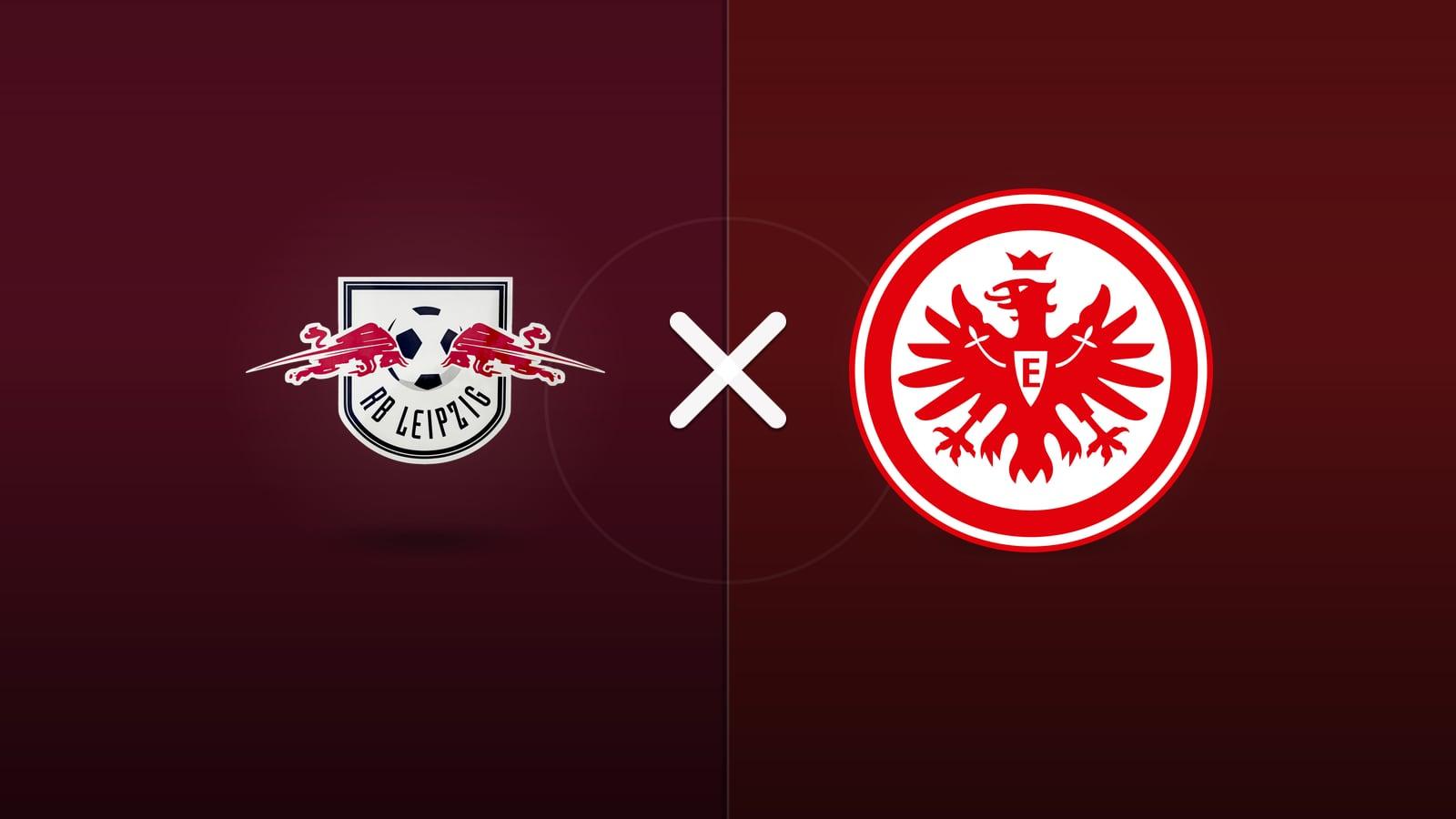 RB Leipzig x Eintracht Frankfurt jogam hoje às 13h30 pela Bundesliga. Foto: Diário 24 Horas / Montagem