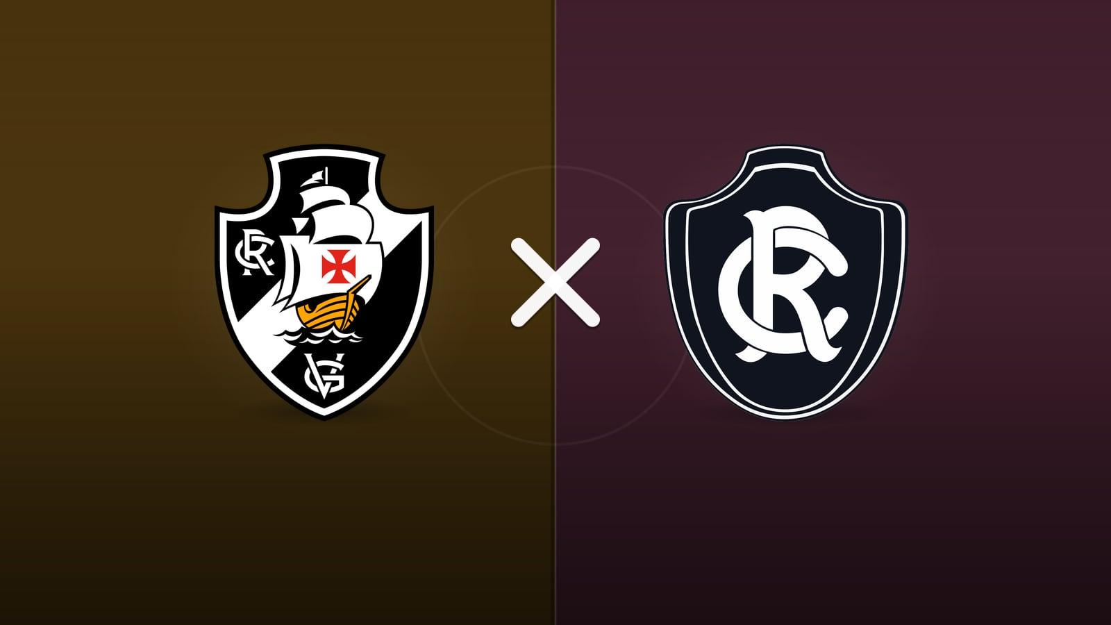 Vasco x Remo jogam hoje às 18h00 pela Serie A. Foto: Diário 24 Horas / Montagem