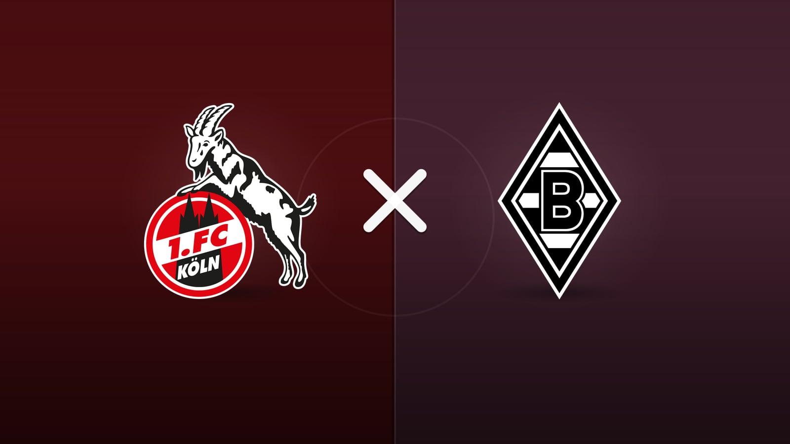 1. FC Köln x Borussia Mönchengladbach jogam hoje às 10h30 pela Bundesliga. Foto: Diário 24 Horas / Montagem