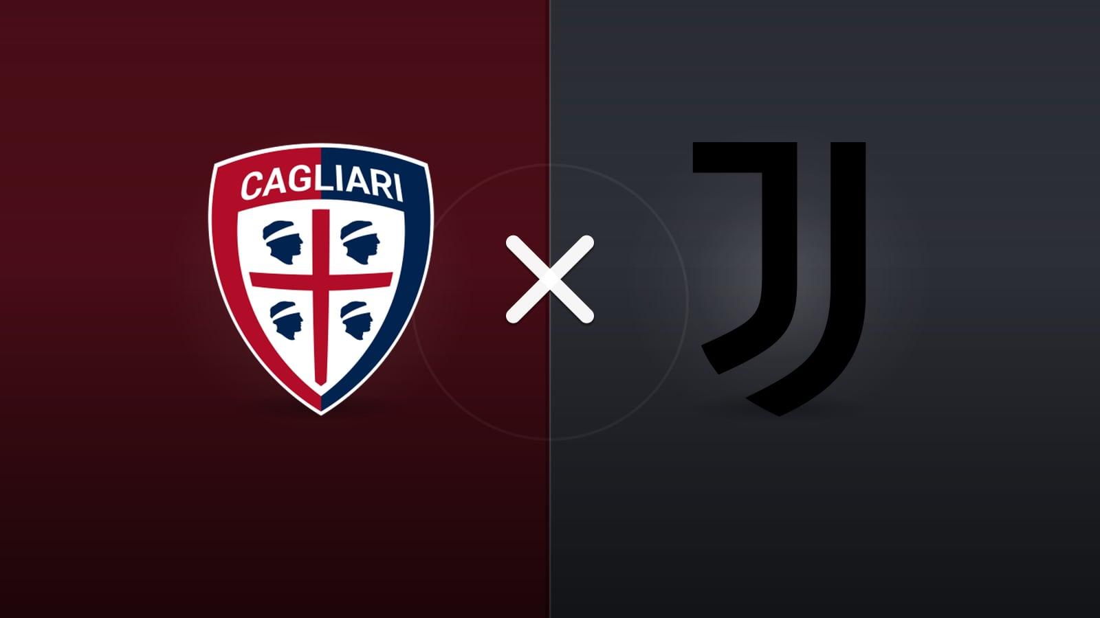 Cagliari x Juventus jogam hoje às 15h45 pela Serie A. Foto: Diário 24 Horas / Montagem