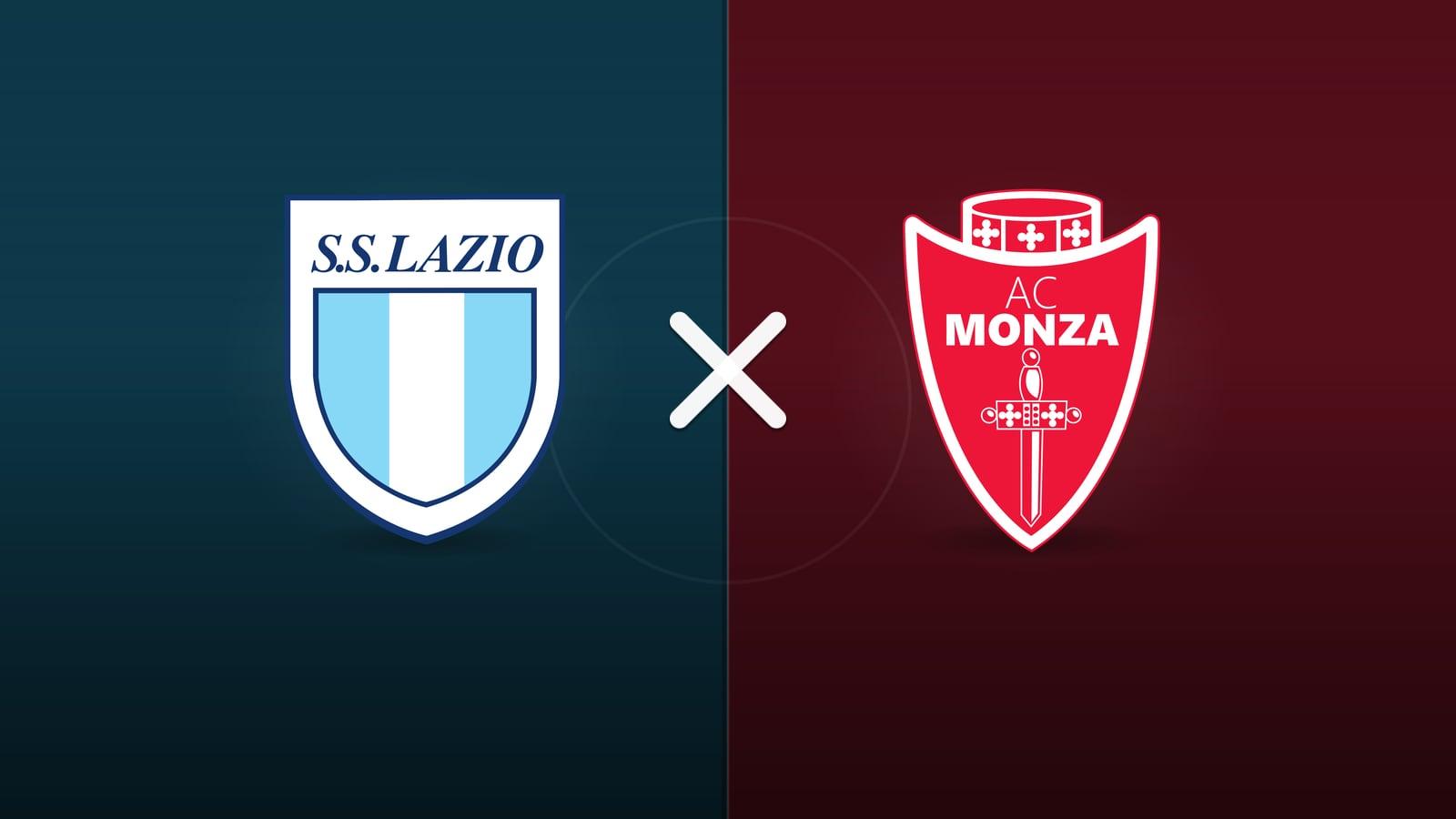 Lazio x Monza jogam hoje às 10h00 pela Serie A. Foto: Diário 24 Horas / Montagem