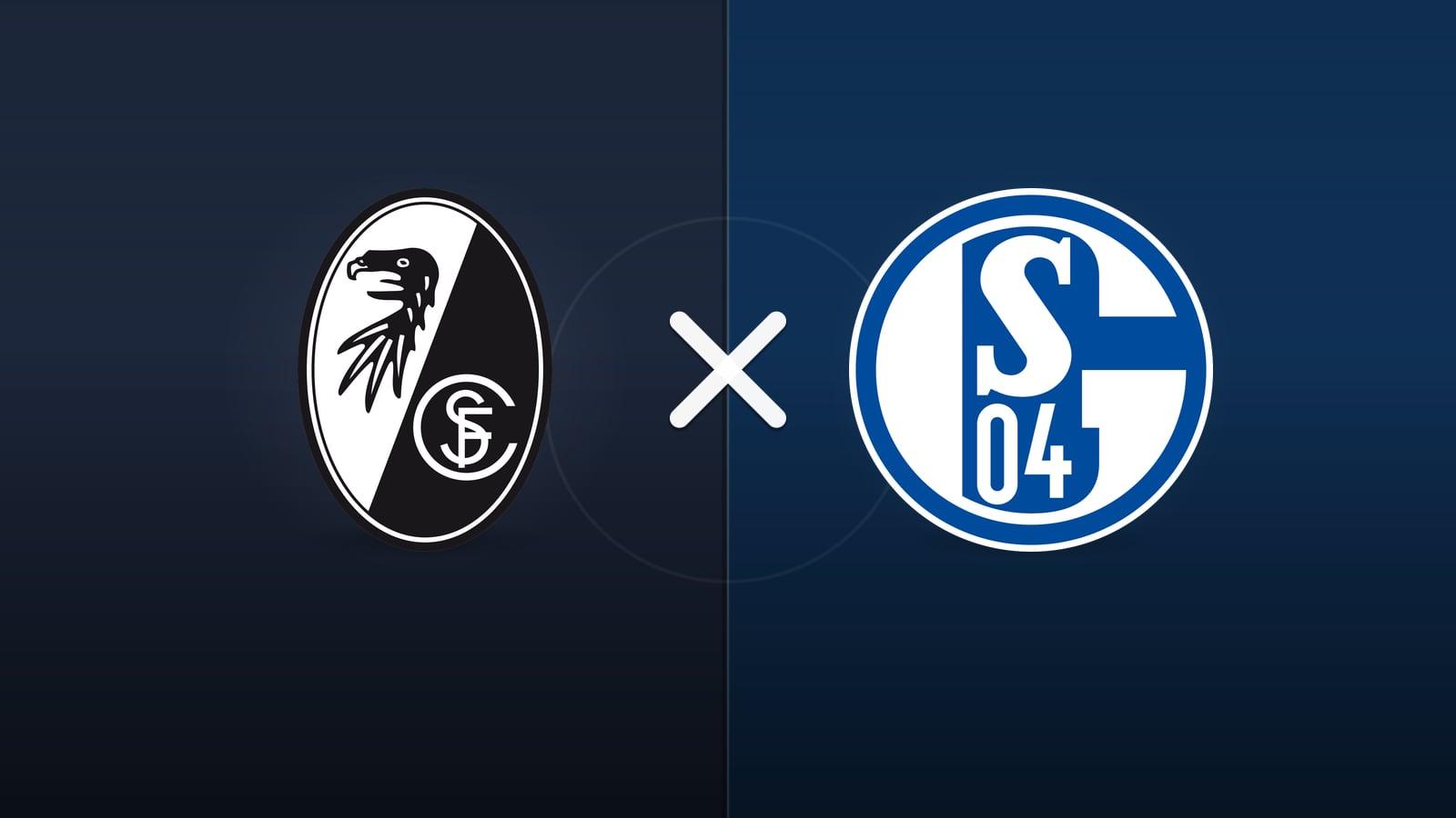 SC Freiburg x FC Schalke 04 jogam hoje às 12h30 pela Bundesliga. Foto: Diário 24 Horas / Montagem