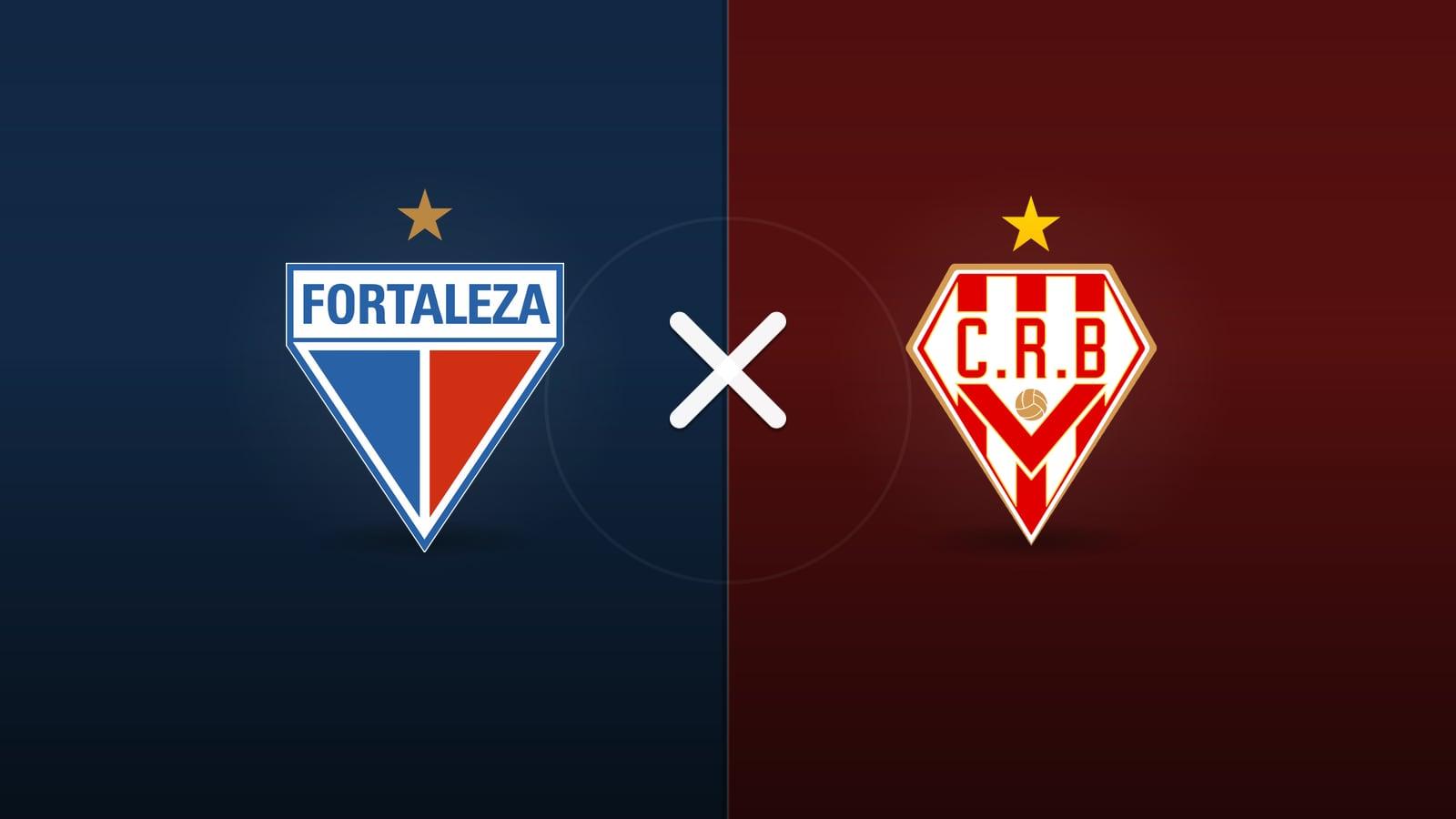 Fortaleza EC x CRB jogam hoje às 16h00 pela Serie B. Foto: Diário 24 Horas / Montagem