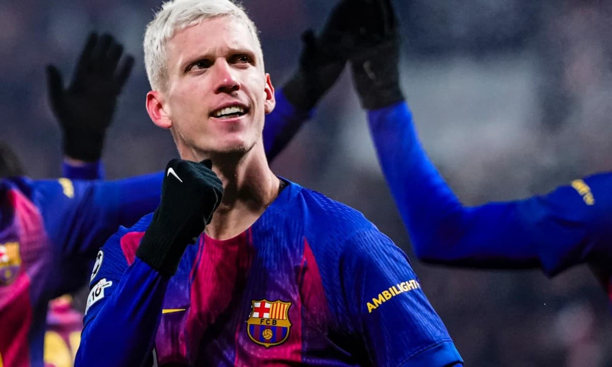Flick surpreende com Dani Olmo de centroavante; veja as escalações de Galatasaray x Barcelona
