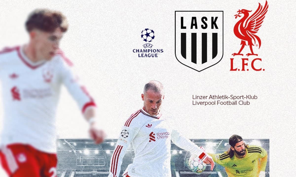 Liverpool tenta apagar o 0 a 3 para o City contra o LASK, e Iraola já avisa que vai mexer no time