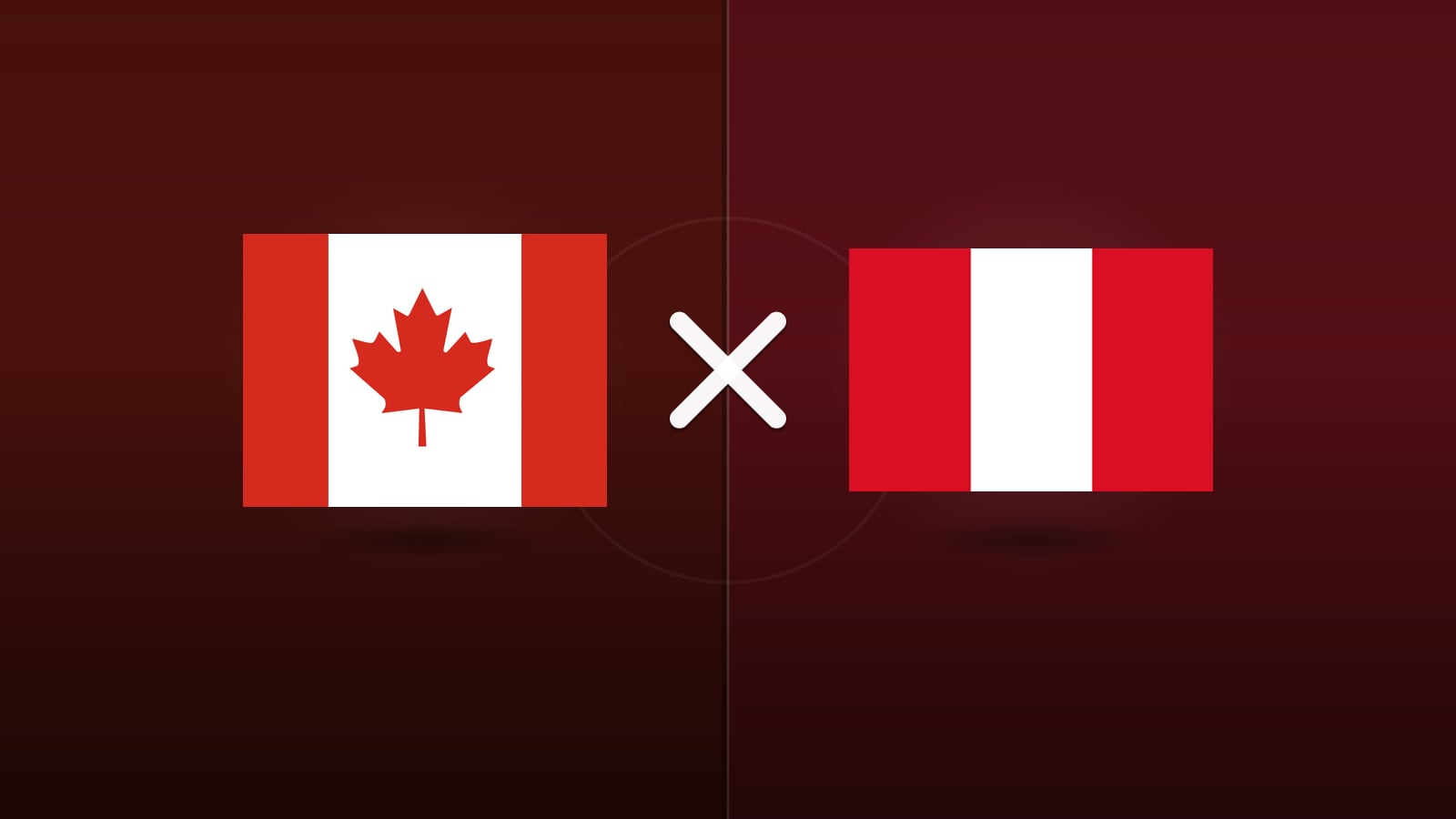 Canadá x Peru jogam hoje às 15h00 pela Friendlies. Foto: Diário 24 Horas / Montagem