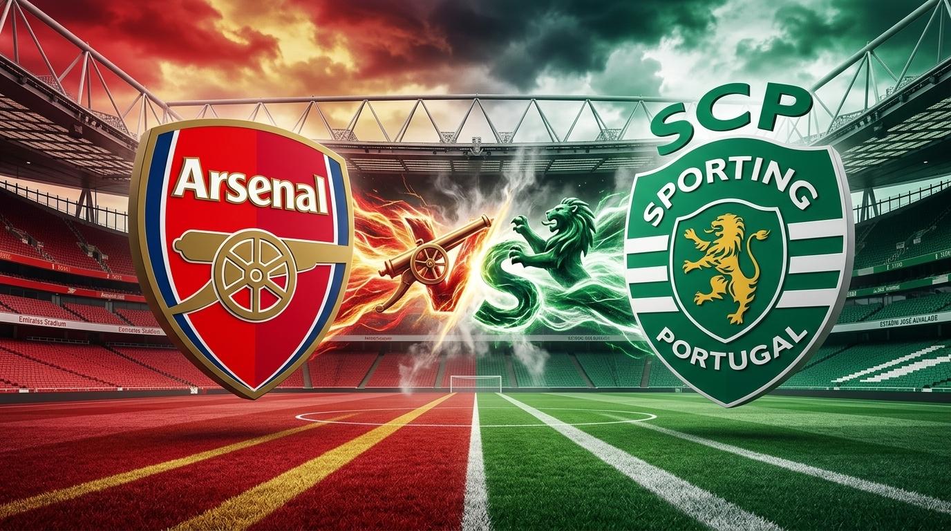 Arsenal x Sporting ao vivo hoje; Acompanhe
