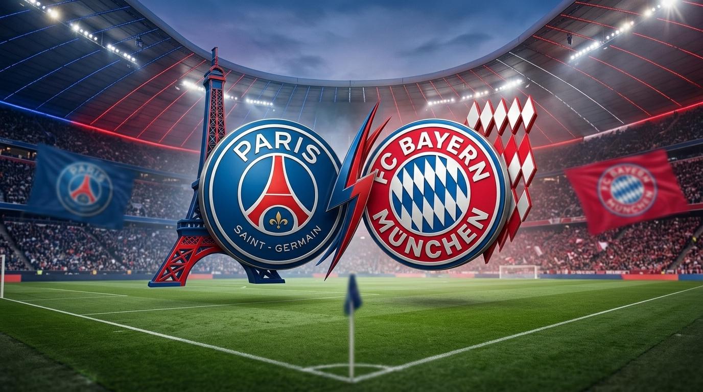 PSG 5 x 4 Bayern de Munique por enquanto!! Acompanhe ao vivo o jogaço da Champions!!