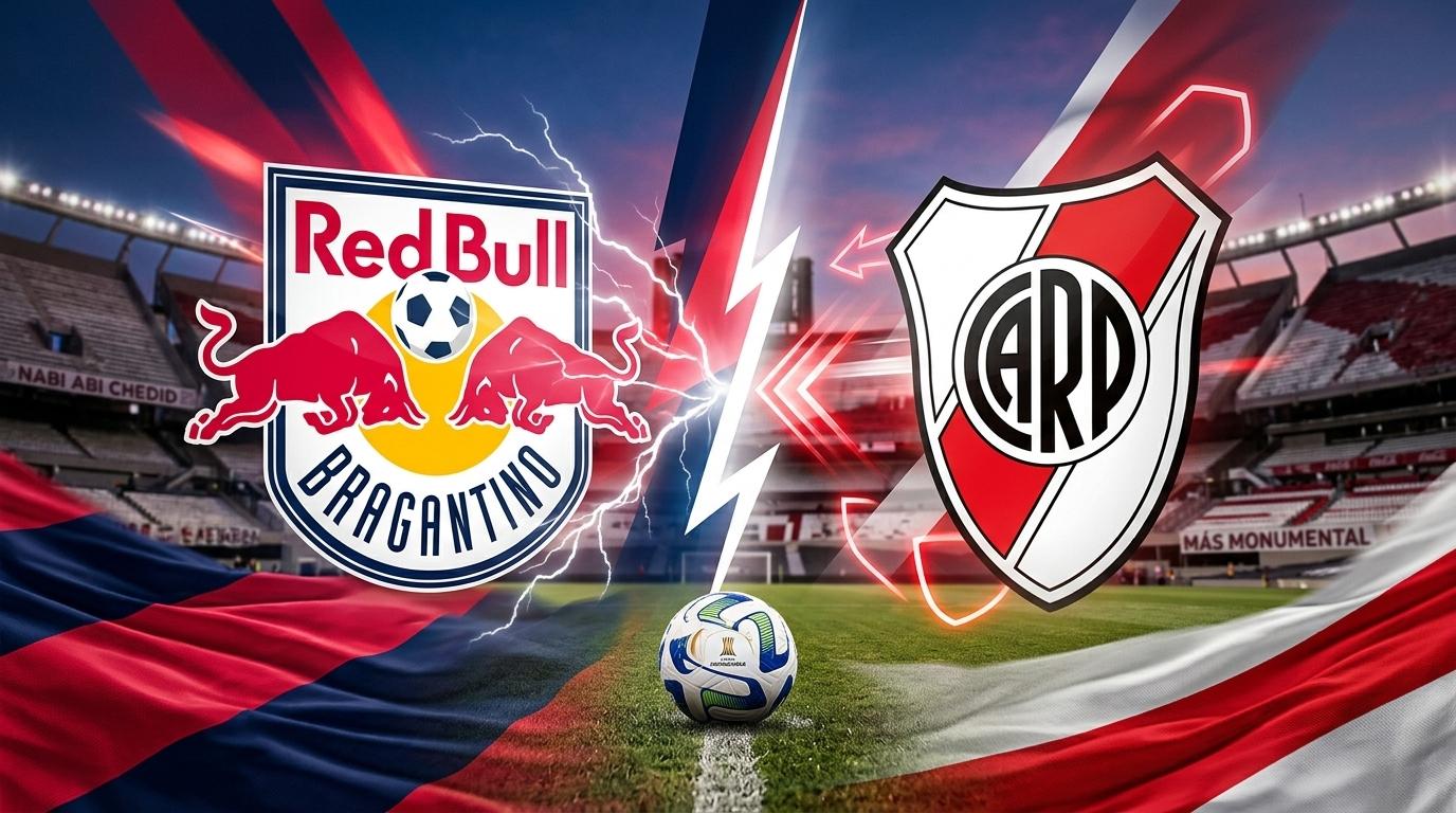 RB Bragantino x River Plate ao vivo hoje; Acompanhe