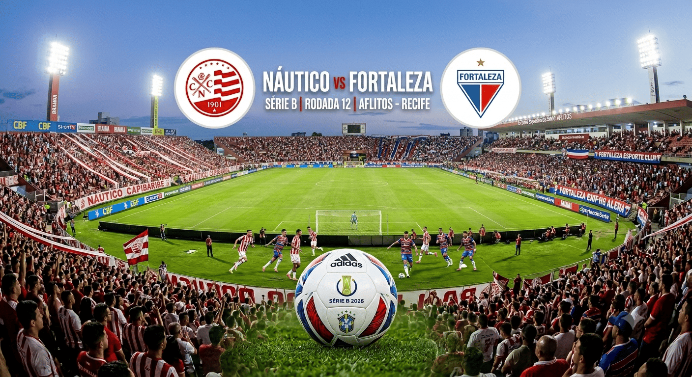 Náutico x Fortaleza fazem confronto direto pelo G-6 da Série B
