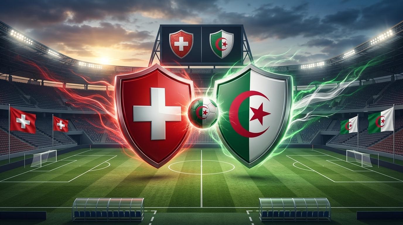 Suíça x Argélia ao vivo hoje! Onde assistir, gols, melhores momentos, horário e escalações