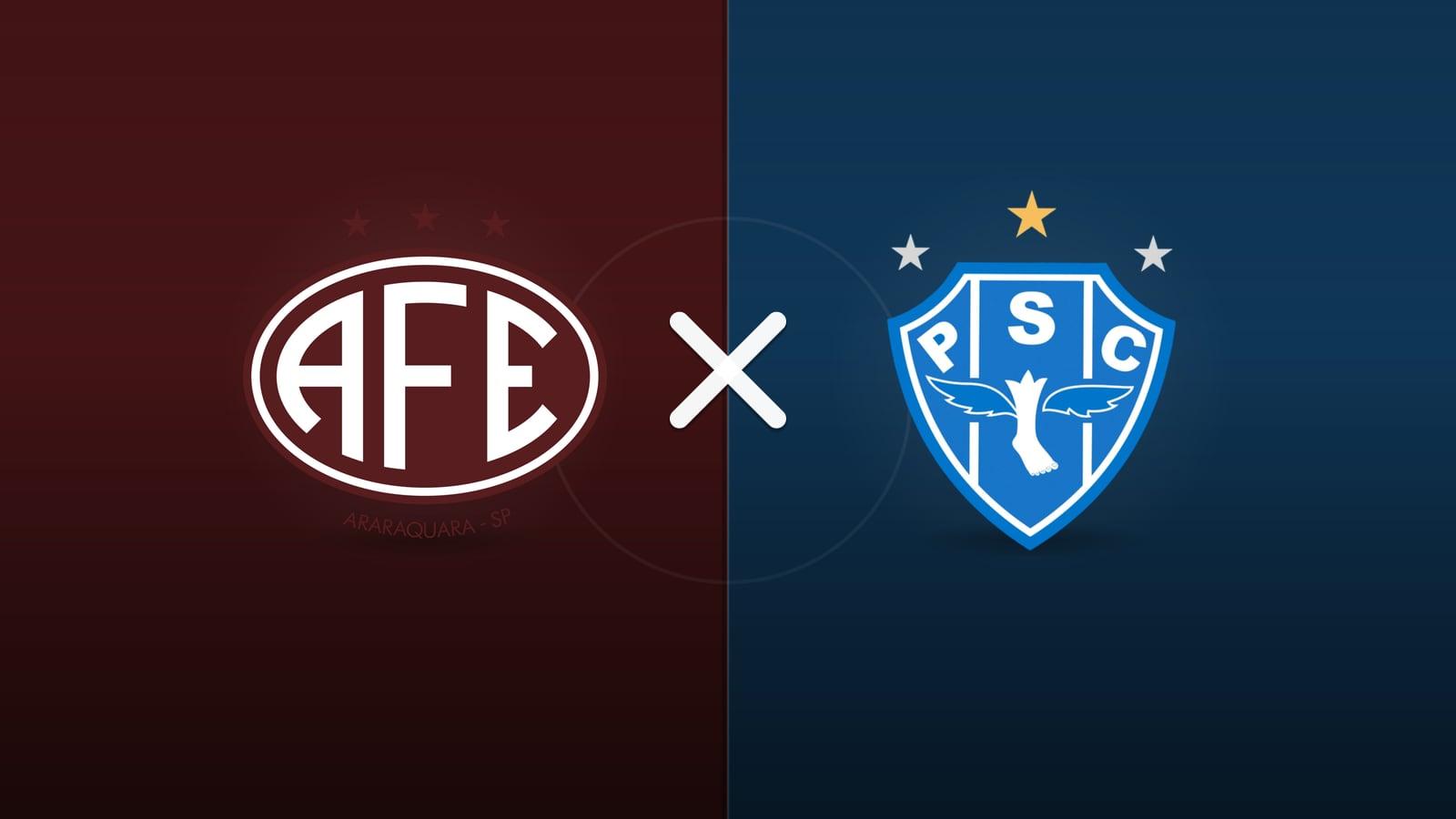 Ferroviária x Paysandu hoje pela Série C: horário, onde assistir e prováveis escalações na Fonte Luminosa