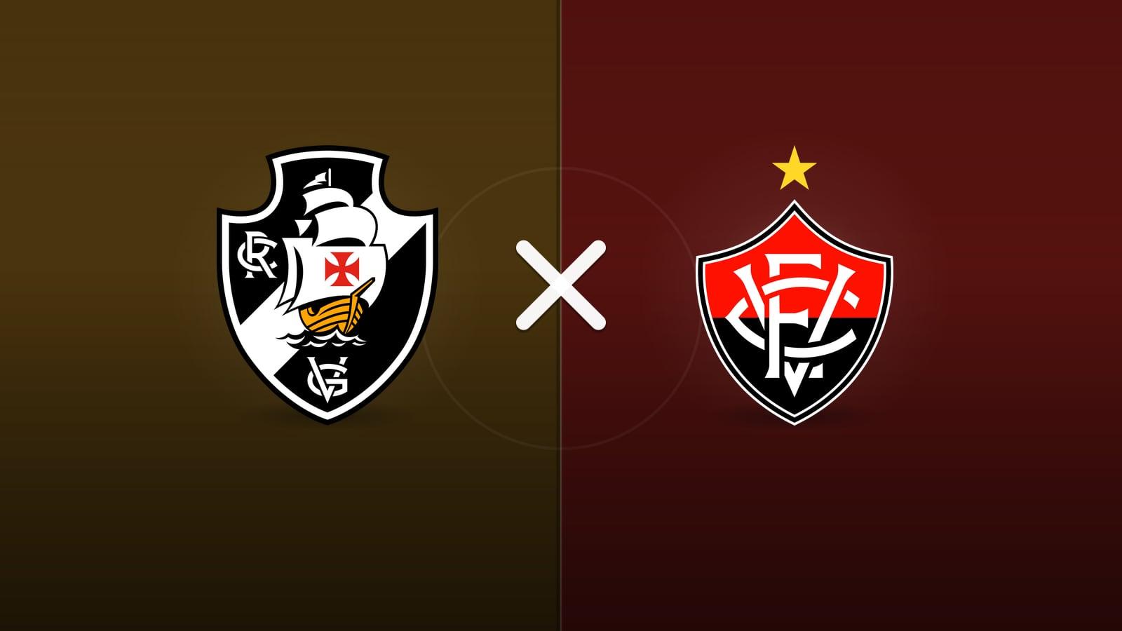 Vasco x Vitória jogam hoje às 21h30 pela Copa Do Brasil. Foto: Diário 24 Horas / Montagem