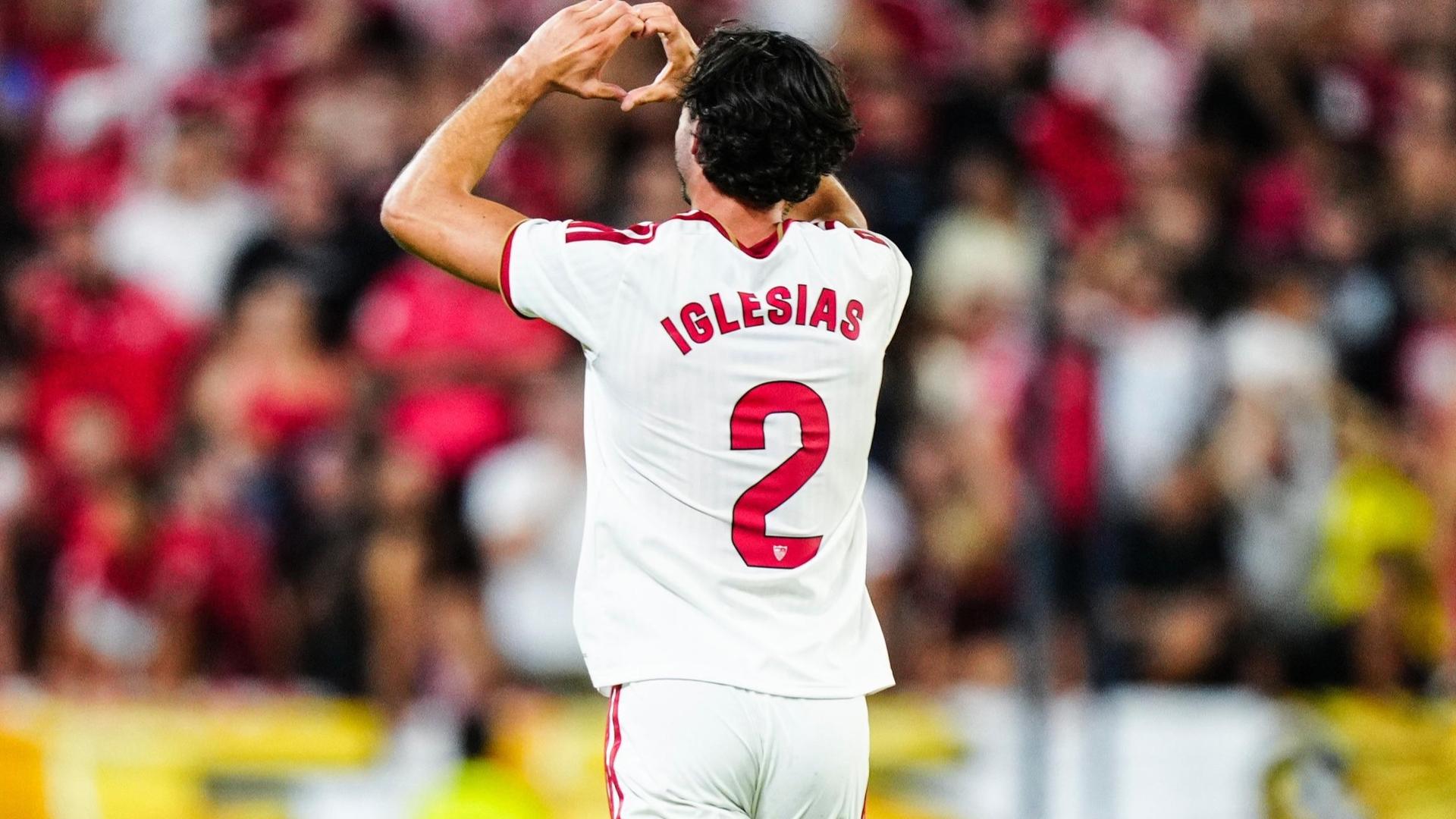 Sevilla vence o Valencia com gol de Juan Iglesias no fim e chega aos 10 pontos na LaLiga