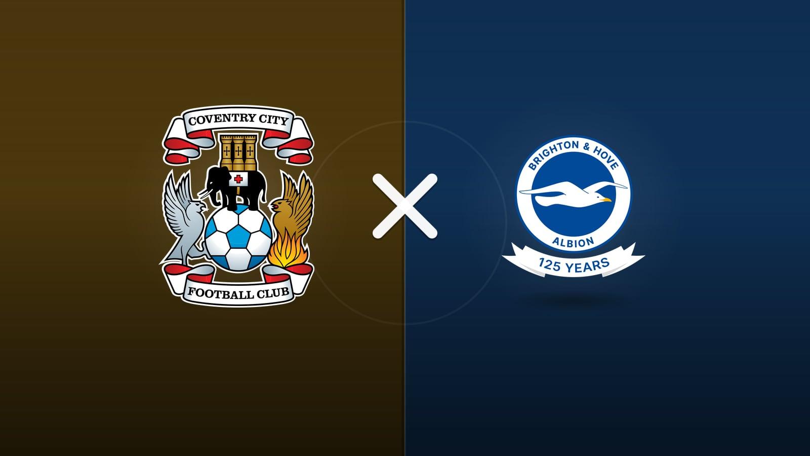 Coventry x Brighton jogam hoje às 10h00 pela Premier League. Foto: Diário 24 Horas / Montagem