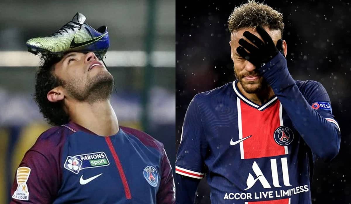 O atleta declarou indignação nas redes sociais e considerou 'ironia do destino' continuar vestindo a camisa do PSG com a marca da Nike estampada no peito