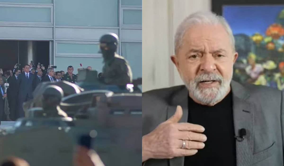 Lula considera o desfilo militar desta terça-feira uma 'coisa patética' e afirma que Bolsonaro não tem chances de vencer as eleições de 2022