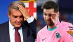 O presidente do Barcelona, Joan Laporta, esclareceu que Messi queria ficar, mas os limites financeiros do clube não permitiam a renovação de contrato