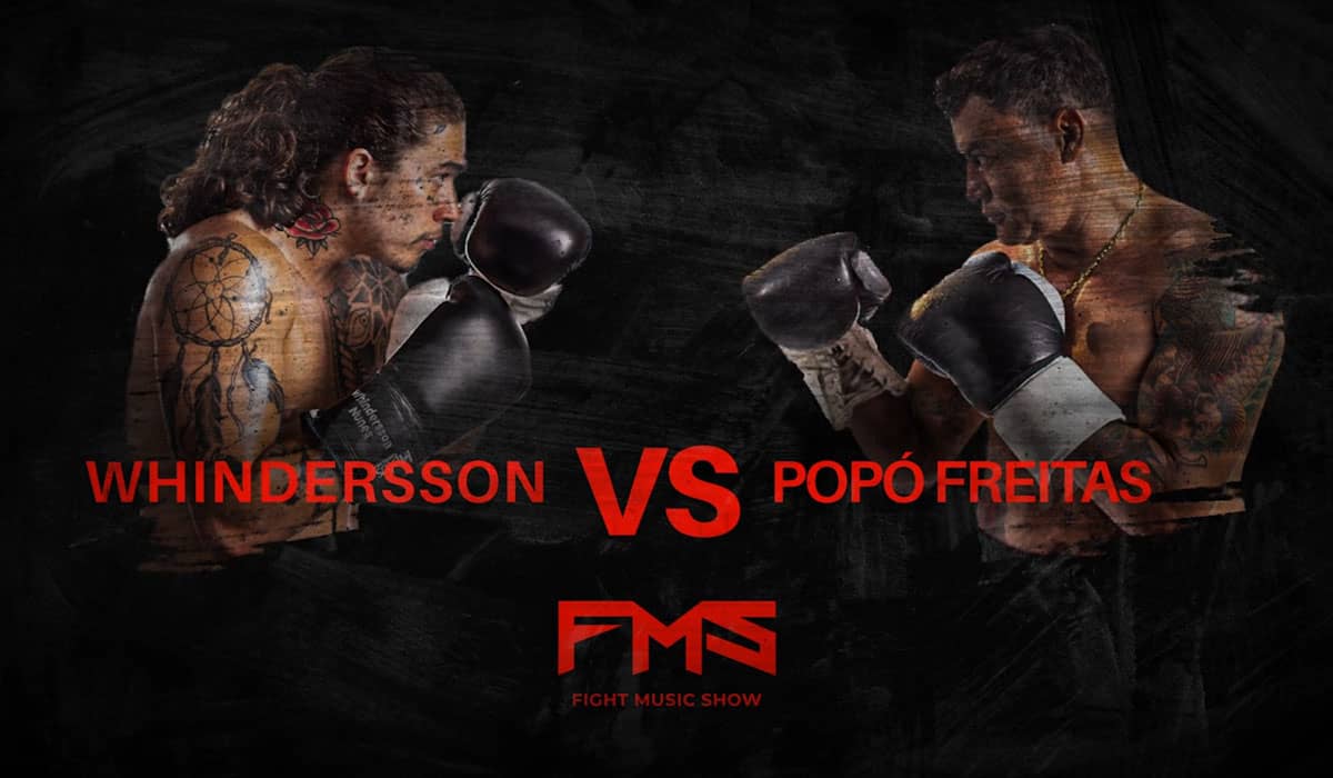 A luta entre Whindersson e Popó acontece no próximo dia 30 de janeiro no evento 'Fight Music Show'