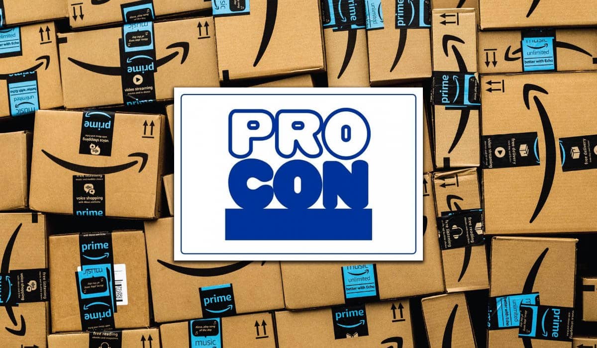 O Procon-SP notificou a Amazon após receber inúmeras reclamações de clientes que tiveram suas compras com cupons canceladas no site