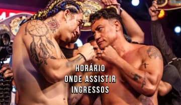 Com ingressos a partir de R$ 125, a luta entre Whindersson Nunes e Popó Freitas acontece neste domingo (30), no Fight Music Show