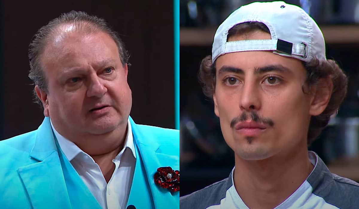 Chefs disputam partes do porco no MasterChef Profissionais