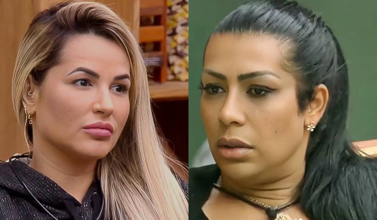 Deolane reprovou algumas falas de Moranguinho sobre a expulsão de Shayan e Tiago. Foto: Reprodução/PlayPlus, Instagram