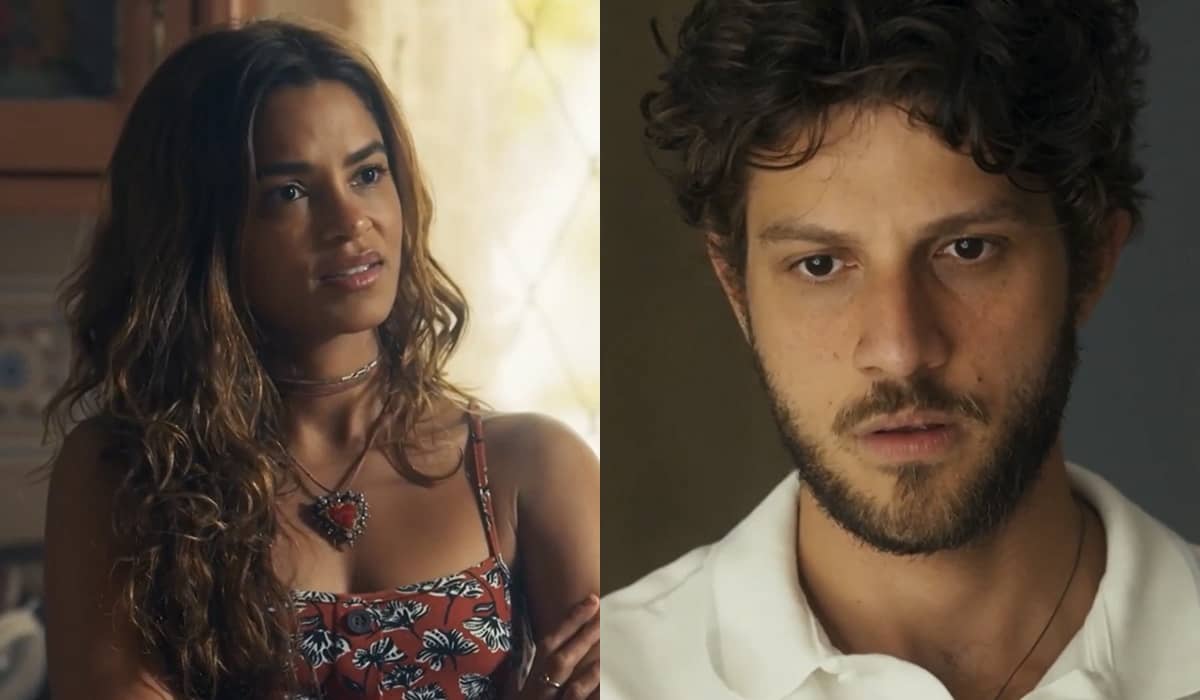 Brisa se decepciona com as atitudes de Ari. Fonte: Reprodução/Globo