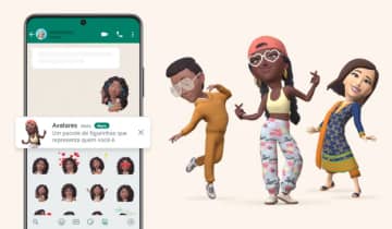 WhatsApp lança recurso para criação de avatares. Fonte: Divulgação/WhatsApp