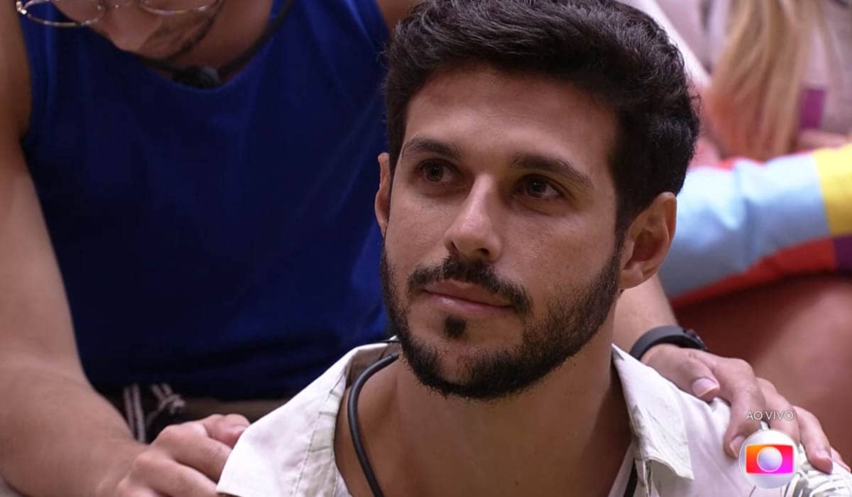 Rodrigo Mussi foi o segundo eliminado do BBB 22, com 48,45% dos votos. Foto: Reprodução/TV Globo