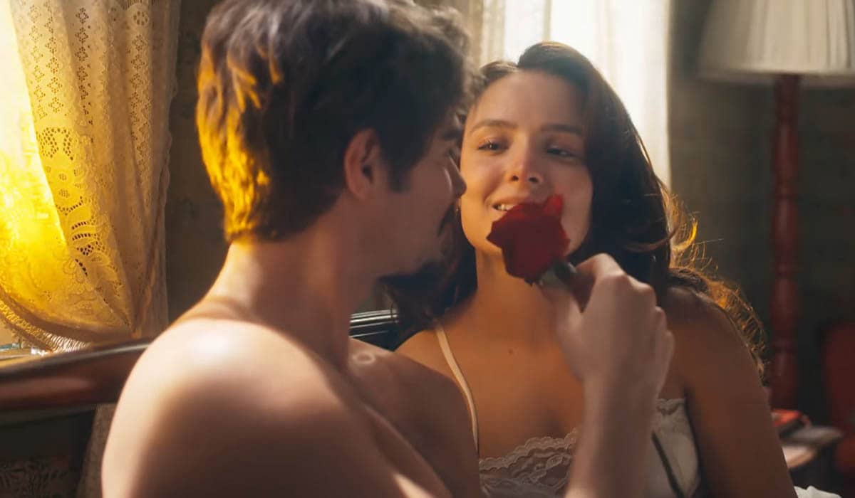 Davi e Elisa têm noite de amor nos próximos capítulos de 'Além da Ilusão'. Foto: Reprodução/TV Globo