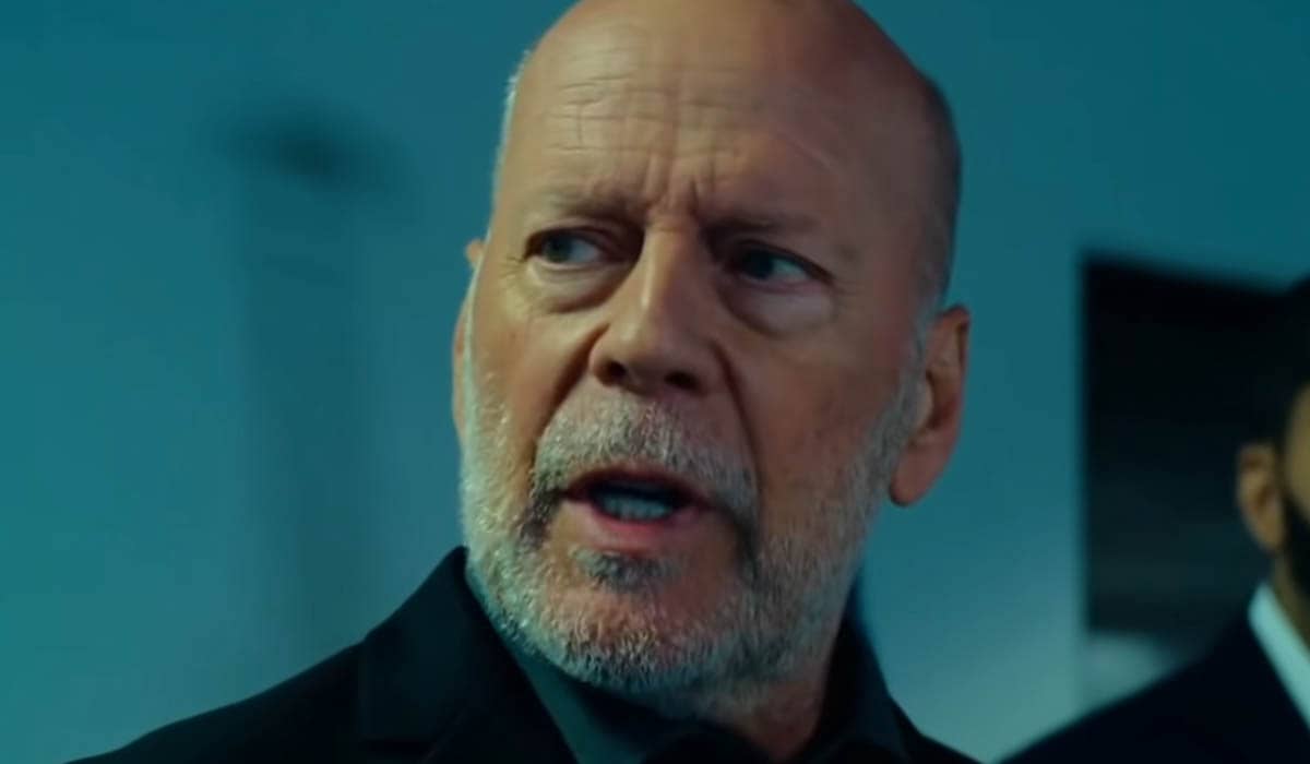 Bruce Willis sofre de um distúrbio de linguagem. Foto: Reprodução/YouTube