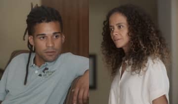 Marcelo faz grande revelação para sua mãe. Fonte: Reprodução/Globo