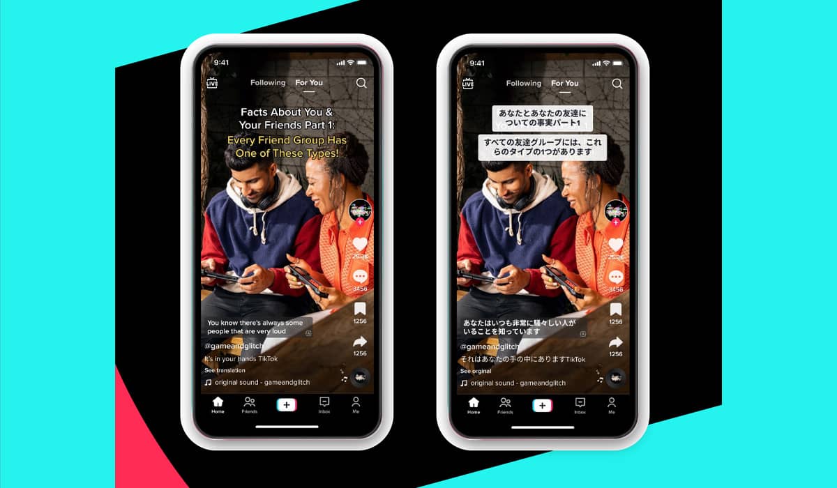 TikTok lança ferramenta de tradução simultânea para 9 idiomas