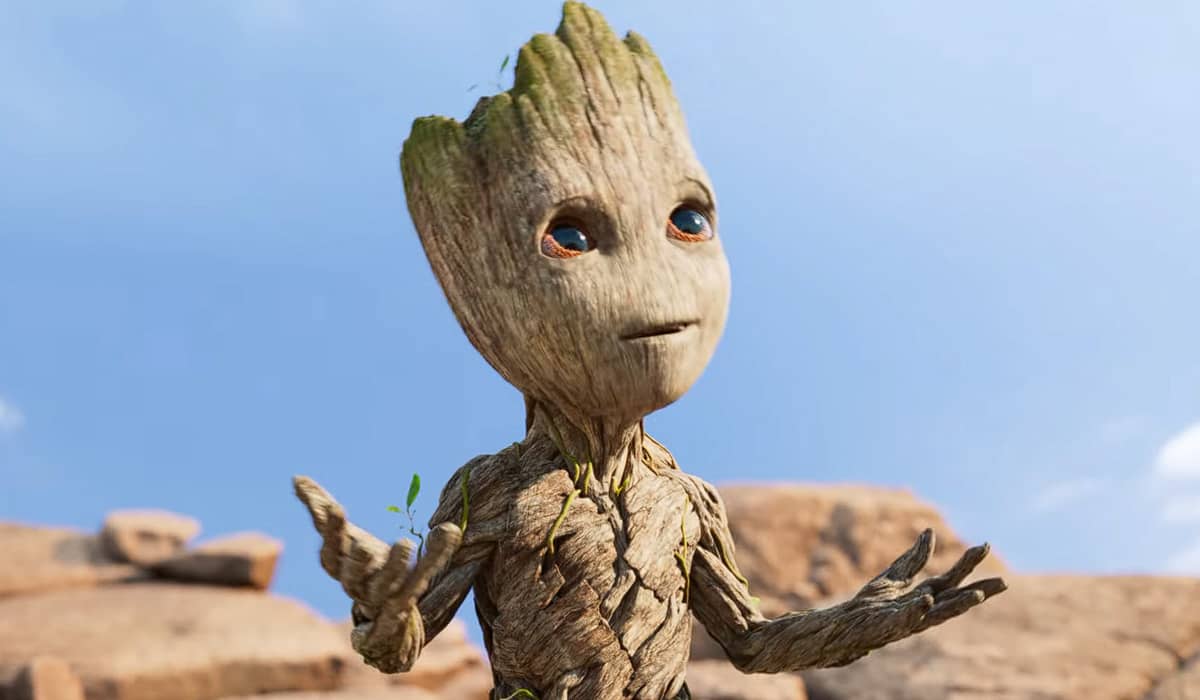 Eu sou Groot série de curtas feitos pela Disney estreiam em agosto. Fonte: Reprodução/ YouTube