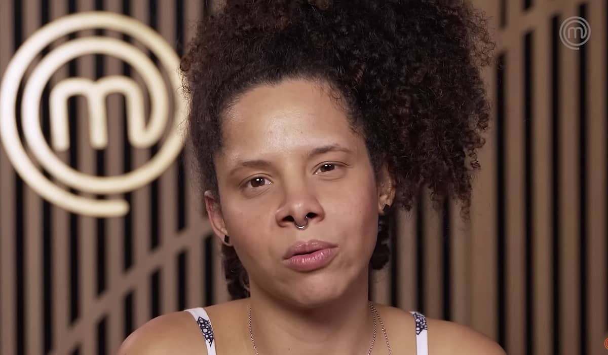 Melina contou sobre sua participação no MasterChef. Fonte: Reprodução/Globo